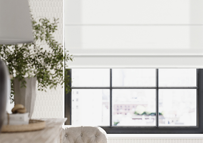 Mayfair, White - Roman Blind - Image 5